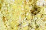 Sulfur Crystal Cluster on Matrix - Nevada #129746-1